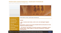 Desktop Screenshot of miamibalett.hu