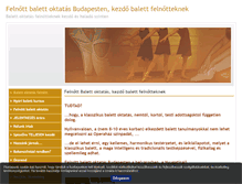 Tablet Screenshot of miamibalett.hu